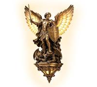 Générique Angel Home Lighting - Gothic Wall Lights Indoor | LED Wall Night Light - For Women Homeowners Living Room Bedroom Study Dorm Home Apartment Restaurant Hotel Entryway