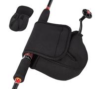 Générique Angelrollen Tasche | Rollen Hülle | Rollen Aufbewahrung - Stoff M/L Wasserdicht Robust Tragbar Schutz | Angelrolle Tasche Salzwasser Süßwasser Organizer | See Fluss Teich Boot Outdoor