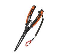 Générique Angelzange Süßwasser,Geflechtschneider & Ringspalter - Süßwasser-Zange mit Sicherungsband - Für See, Teich, Fluss bei Tag & Nacht