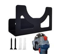 Générique Angle Grinder Bracket, Wall-Mounted Storage Rack, Tight Fit Multi-Functional Holder, Sturdy Electric Tool Organizer for Wrench, Drills, Polishing Machine, Workshop, 4.72x1.57x2.76 inches