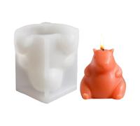 Générique Animal Casting Molds, Reusable Silicone Mold Set, Capybara Shaped Molding Tools, Crafting Tool for Resin, Clay, Wax, Cement, and Soap Projects in Two Sizes (Small & Large) 2 Pieces