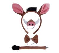 Générique Animal Cosplay Costume,Warthogs Dress Up Costume Kit | Realistic Design Fancy Dress Costume Kit for Cosplay Parties, Halloween Costume Parties, and Stage Performances