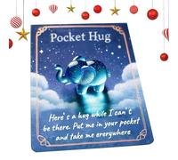 Générique Animal De Poche | Carte Petit Animal De Poche,Cadeau Motivation Résine Pour Filles Amies École Anniversaire Noël Pâques Activités Scolaires