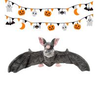 Générique Animal en d'halloween, Doux Et Câlin, 22.83x9.84x3.15 Pouces, La De Chauve-Souris Goth, Animal en Peluche, Décor Polyvalent, pour Les Salons Ou Les Fêtes À Thème