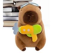 Générique Animal en Peluche Capybara - Capybara en Peluche | Jouet Câlin De Décorations Mignonnes | Soft Portable avec Un Maillot De Bain pour Bébés, Les Et Les Adultes comme Cadeau De Noël pour La
