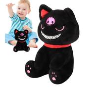 Générique Animal en Peluche de Chat, Jouet en Peluche de Chat | Pirate Cat Throw Pillow | Compagnon ludique, Ornement de Table Animale, Gothique Douce pour garçons et Filles