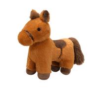 Générique Animal en Peluche de Cheval - Douce Et De Collection,Jouet Mignon d'animaux en Peluche - pour Canapé Chambre Lit Divan Voiture Chaise Bureau Salon
