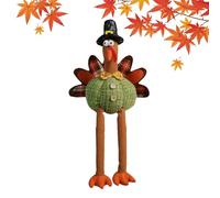 Générique Animal en Peluche De Dinde - Oiseau en Peluche, Gobbler De Dessin Animé Décoratif | D'ornement De Jouets De Vacances, Décor De Canapé De Canapé De Thanksgiving, Cadeau À Plumes À Plu
