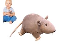 Générique Animal en Peluche de Rats, Jouet en Peluche de Souris, Souris en Peluche réaliste en Peluche Douce, Faux Jouet pour Petit Chat, Fournitures de fête pour et Halloween