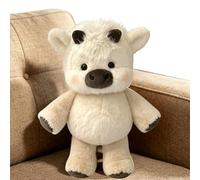 Générique Animal en Peluche de Vache des Highlands de 24 Pouces, Pose de Course animée, Jeu interactif, Compagnon, Animal en Peluche Mignon pour, Filles et garçons, siège d'auto, Chambre à Coucher