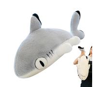 Générique Animal en Peluche | Décoration Douce Et À Étreindre,en Peluche De Requin avec Thème Chat,pour Garçons Filles Petite Amie Canapé Lit Divan Anniversaire Pendaison De Crémaillère Jour des