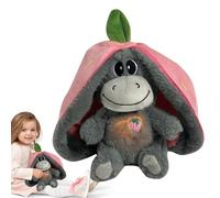 Générique Animal en Peluche Endormi - Refarnete Respiration en Peluche, Jouet Coucher Câlin, Compagnon Apaisant | Musical Night Pluce avec Effet Léger, Copain De Thérapie De Confort, Animal