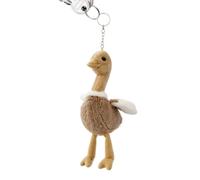 Générique Animal en Peluche Mignonne Figurine Douce Breloque | animaux en peluche Pour Sac à Main, Clés de Voiture, Sac à Dos, Tote, Adolescents, , Garçons, Filles, Brun