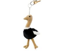 Générique animal en peluche Mignonne figurine douce charme de sac et | Autruche Pour Sac à Main, Clés de Voiture, Sac à Dos, Tote, Adolescents, , Garçons, Filles,