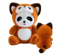Générique Animal en Peluche Panda - Oreiller Panda en Peluche Douce À Câliner, Jouets De Collection d'animaux en Pelucche, Confortable pour Salon, Chambre À Coucher