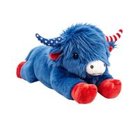 Générique Animal en Peluche Vache,25,4 cm Oreillers Doux Mignons Jouets Réalistes - Coussin Et en Peluche De Vache | pour Adolescents Famille Et Amis Maison Bureau Canapé Chambre
