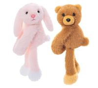 Générique Animal magnétique - Lapin Plume | Décoration Ornement de l'ours de Lapin, Ornement pour Réfrigérateur Table Famille Chambre de Classe Voyages à Domicile, Décoration pour Les Voyages de