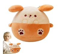 Générique Animal Plush - Coussin Décoratif Petit Chien Doux,Jouets À Câliner en Peluche - Jouet pour Filles Garçons Anniversaire Noël Voyage Chambre Salon Bureau