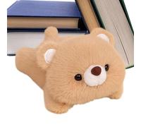 Générique Animal Plush Doll, Cuddly Small Stuffed Animal Ornament, Desk Decor Plush Bear Model for Living Room Bedroom Table Study Nursery, for Kid Boy Girl Girlfriend Wife Friend Sister Daughter