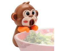 Générique Animal Shape Portable Cooler, Mini Food Cooling Fan, Clip on Personal Fan with Three Speeds, Usb Rechargeable Cooling Device, Compact Meal Temperature Guard, for Kids Soup Stew Coffee Tea