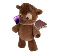 Générique Animal Shaped Backpack - Comfortable Double Shoulder, 40cm Size with Soft Padding, Premium Fleece Material, Plush Cartoon Travel Bag, for Adults Children Teen Youth School