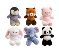 Générique Animal Stuffed - Panda Toy for Kids and Adults with Soft Hugging Function, Decorative Toy for Bedroom, Sofa, Car, Office, Shelf, Black White Plush, Gift Packaging, 16 inch