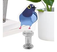 Générique Animals Figurines, with Spring Bases Small Interior Decor, Bird Figurines Toys Home Decoration for Shelf Window Living Room Bedroom Office Entryway Truck SUV Sedan Console Dashboard
