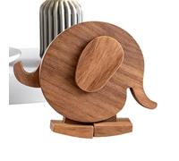 Générique Animaux en Bois à Marche,Statues ludiques et éducatives Lisses - Figurine d'animal pour Bureau | pour Usage Intérieur Chambre Salon Maison Chambre Enfant Bureau École Garçons