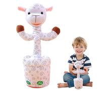 Générique Animaux en Peluche dansants - Peluche animée, peluch Lapin âne à réponse vocale, à Mouvement Musical avec Remplissage Doux | Ensemble de Jouets en peluch électrique pour garçons et Filles,