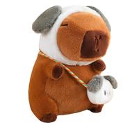 Générique Animaux en Peluche pour,Compagnon De Nuit Décoratif | Doudou Capybara,pour Camarades Amis Adolescents Canapé Lit Divan Bureau Siège de Voiture Maison Dortoir et Voyage
