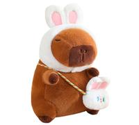 Générique Animaux en Peluche pour - Compagnon Doudou Apaisant Et Câlin,Doudou Capybara - pour Ados Amis Garçons Filles Camarades Canapé Lit Bureau Siège Auto Maison Dortoir Voyage