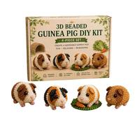 Générique Animaux en Perles 3D | Petit Kit Jouets Mignons Colorés Faits Main - Loisirs Créatifs Animaux en Perles,pour Débutants Adultes Famille Intérieur Bureau Salle De hambre Salon Maison
