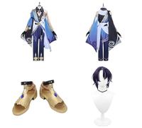 Générique Anime Cosplay Costume For DrRatio HonkaiStarRail,Women Men Uniform With Accessories,Cosplay Replica Prop Wig Shoes Full Set, Halloween Carnival Party Suit