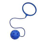Générique Ankle Skip Ball - Ańkle Jumping Ring, Kindergarten Bouncing Lemon Toy | Single Leg Swing Rotation Fitness Equipment, Soft Coordination Exercise Spinner for Children Outdoor Playground Game