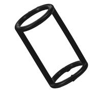 Générique Anneau d’étanchéité en silicone noir pour machine à glace italienne, joint de tige de soupape, accessoires adaptés pour usage en cuisine professionnelle et familiale