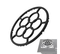 Générique Anneau de Brûleur | Support En Fonte Pour Récipient Sur De Cuisson,Réducteur Anneau de Chauffage 18 cm pour Marmite Cafetière Poêle