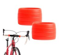 Générique Anneau de Fixation pour Ruban de Guidon en Silicone | Bague Antidérapante De Poignée Avec Revêtement - Manchons Enveloppants Déco Polyvalents pour Cyclisme Urbain et Randonnée