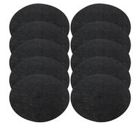 Générique Anneau de paillis d'arbre - 10pcs du paillis d'arbres Non tissés durables Riing | Mat de barrière Efficace des Mauvaises Herbes | Anneau de Tre en Caoutchouc Lourd