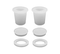 Générique Anneau de Percement pour Parapluie de Table Extérieur,Lot de 6 Insert de Table pour Parapluie - Adaptateur pour Trou de 2 à 2,5 Pouces,pour Ombrelles Terrasse Café Plage Pique-Nique