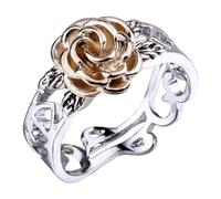 Générique Anneau Menottes Bagues de légère Bague cadeau Bague en alliage Liant Trucs Bagues (A, 8)