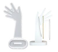 Générique Anneaux Moule Résine du Support De, Bracelet en Forme,Moule Bijoux - Holder Decorations Table pour Le Collier Bra Ignite Vision Artistique Élevez Vos Créations