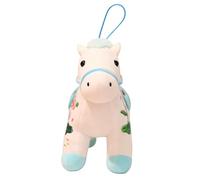 Générique Année du Cheval 2026 Porte-clés - Jouet en Peluche Animal,Ornement de Sac pour le Nouvel An - pour Adultes Collectionneurs Étudiants Bureau Voyageurs Voitures Camions Sacs à Dos