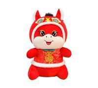 Générique Année du Cheval Peluche,Jouet en Peluche Réconfortant - Mascotte Cheval | pour Chambre Bureau Voiture Canapé Lit Adolescents Adultes Collectionneurs Temps Jeu Heure Coucher