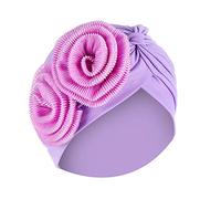 Générique Anniversaire Dinosaure à volants Cancer chapeau Wrap Cap Grenouille Enfant (Purple, One Size)