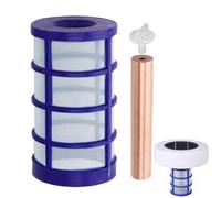 Générique Anode en Cuivre pour Ioniseur Solaire de Piscine - Anode de Cuivre pour Le Purificateur de Piscine | Kit de Remplacement pour Purification d'eau, Nettoyage et Entretien de Spa