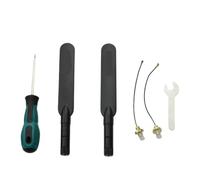 Générique Antenne amplificatrice, Compatible avec DJI, Mavic Pro | Mavic Air Spark, Mavic 2, Mavic Mini; HX-OS64, ABS métal, noir, 1 paire antennes avec outils