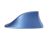 Générique Antenne de Voiture Aileron de Requin Bleu en Plastique, Décoration Moderne sans Perçage pour Toit de Voiture et SUV, Réception Radio FM et Am Fiable