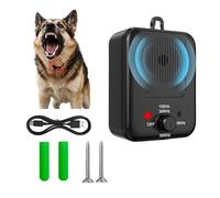 Générique Anti Barking Device for Dogs, Ultrasonic Dog Bark Deterrent, Automatic Bark Control Device with 3 Frequency Modes, Rechargeable IPX4 Outdoor Indoor Bark Stopper
