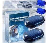 Générique Anti Freeze Electromagnetic Car Snow Removal Device, Electromagnetic Snow-Melter, Car Anti Freeze Device,Fast and Efficient Snow Removal (2pcs)