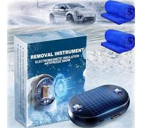 Générique Anti Freeze Electromagnetic Car Snow Removal Device, Electromagnetic Snow-Melter, Car Anti Freeze Device,Fast and Efficient Snow Removal (1pc)